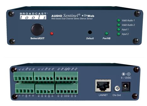 Broadcast Tools Audio Sentinel? Plus>> Web 模擬音頻靜音傳感器