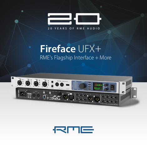 RME Fireface UFX+音頻接口/聲卡